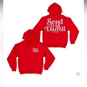 💕 LaLa Kent Send it to Darrel Salmon Oversized Hoodie